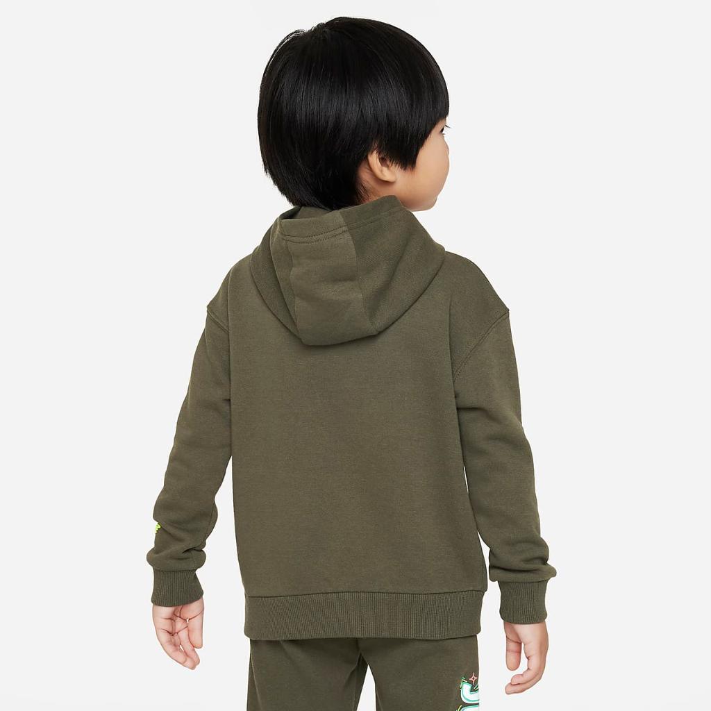 Nike Sportswear &quot;Art of Play&quot; French Terry Pullover Toddler Hoodie 76L102-F84