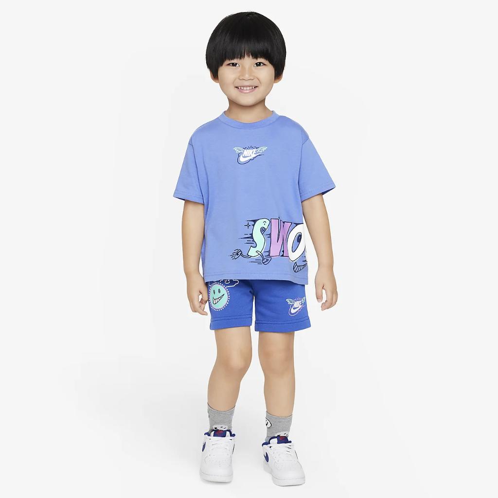 Nike Sportswear &quot;Art of Play&quot; Relaxed Graphic Tee Toddler T-Shirt 76L110-BGZ