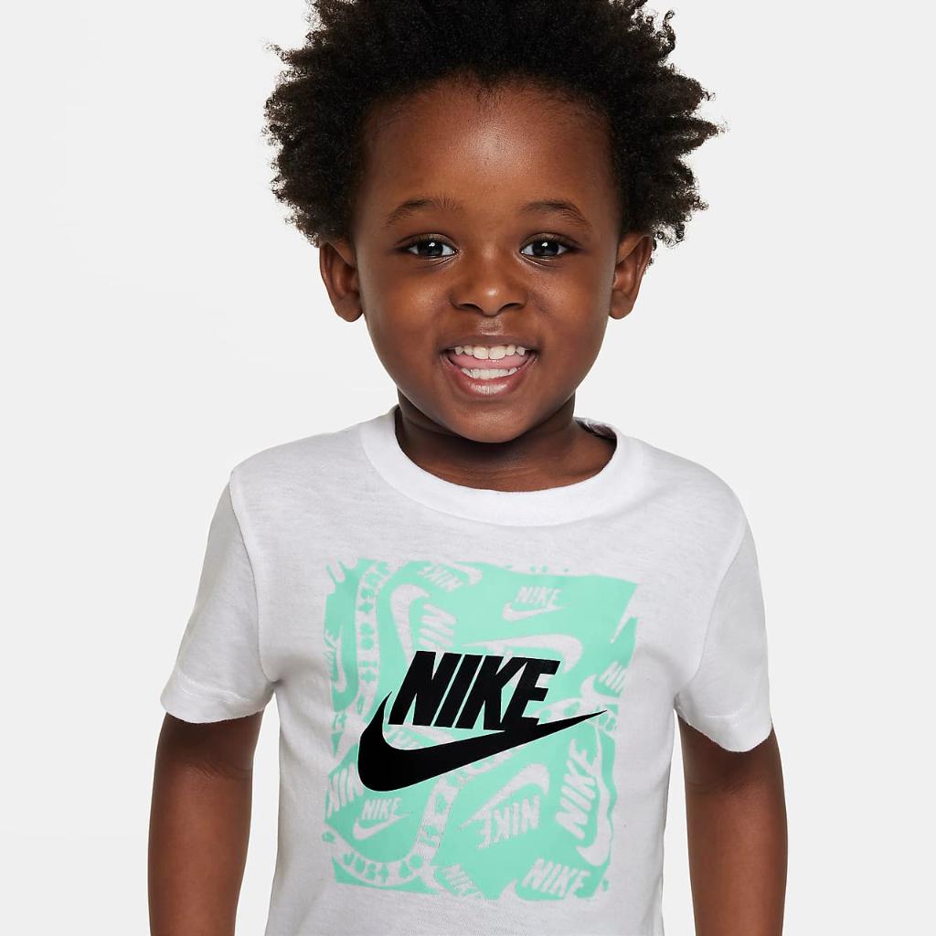 Nike Brandmark Square Basic Tee Toddler T-Shirt 76L122-001