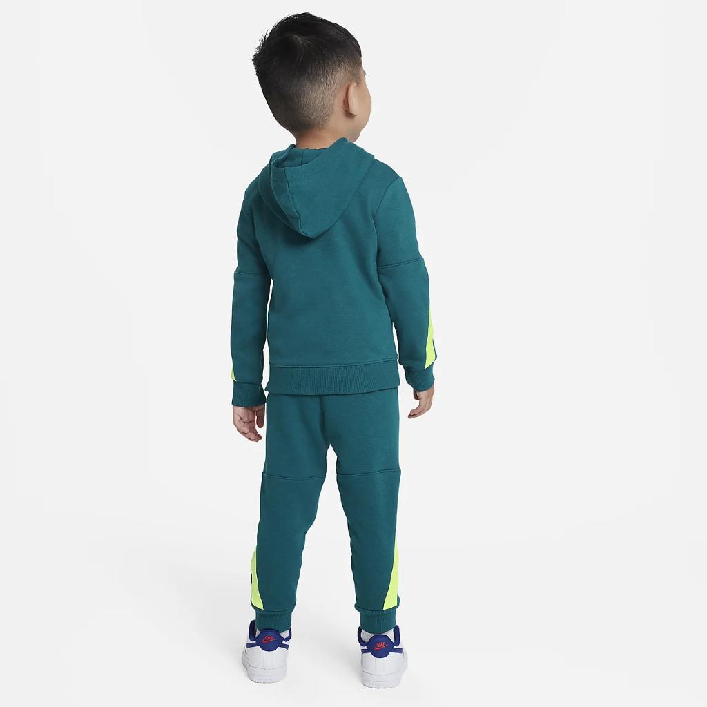 Nike Sportswear Taping French Terry Pullover Set Toddler 2-Piece Hoodie Set 76L157-U9C