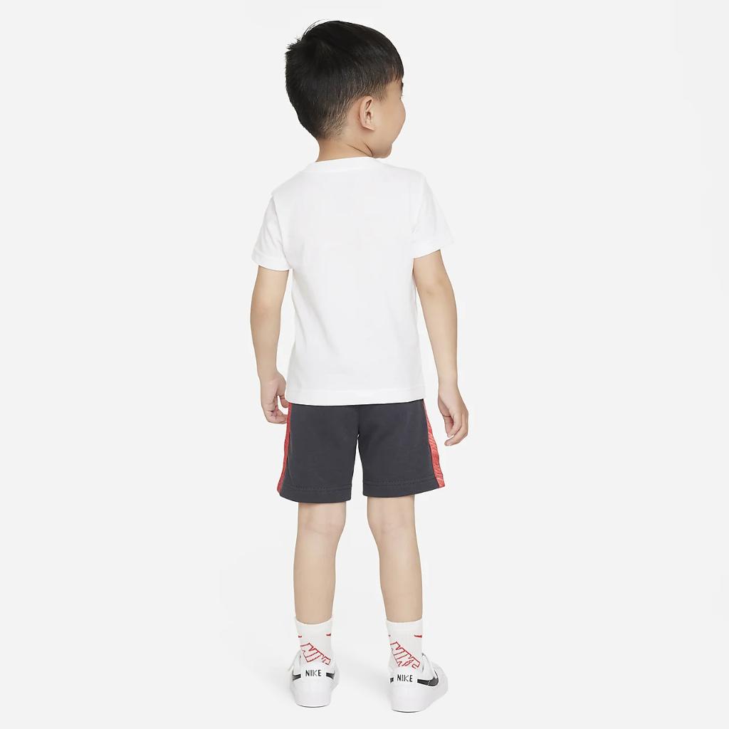 Nike Sportswear Taping Shorts Set Toddler 2-Piece Set 76L158-693