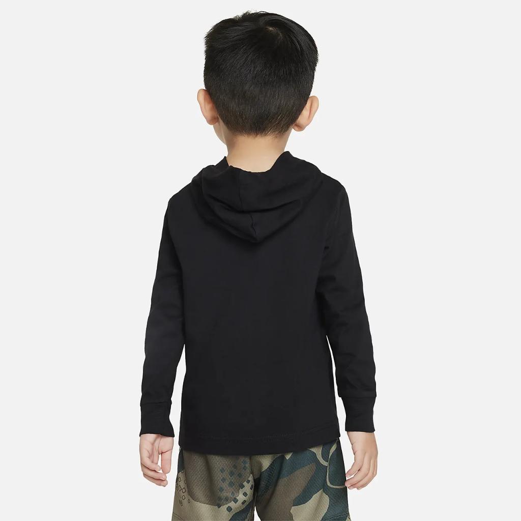 Nike Sportswear Club Camo Jersey Long Sleeve Tee Toddler T-Shirt 76L163-023