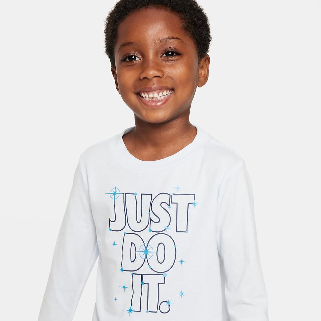 Nike Shine Long Sleeve Tee Toddler T-Shirt 76L405-U5M