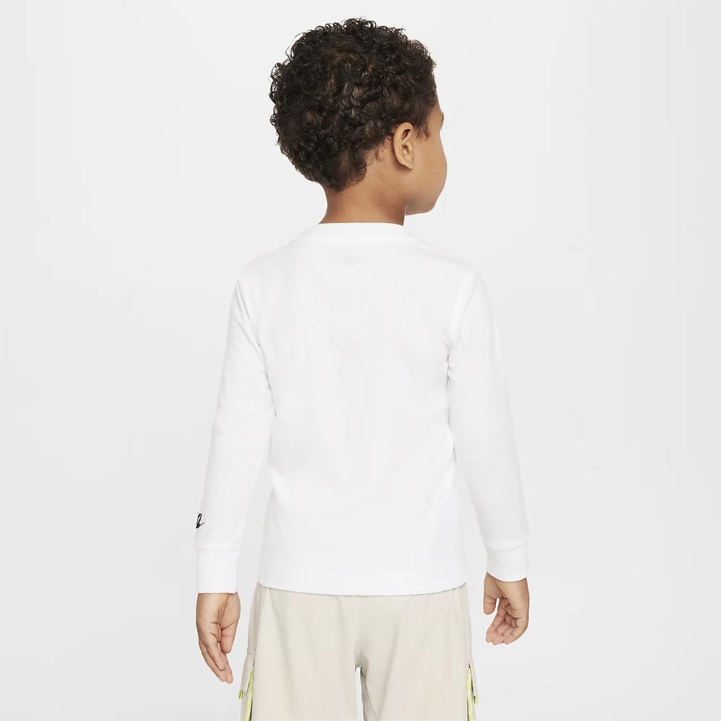 Nike Snowscape Futura Long Sleeve Tee Toddler T-Shirt 76L479-001