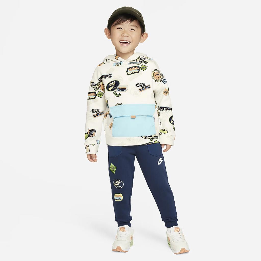 Nike Sportswear Toddler Printed Hoodie 76L689-782
