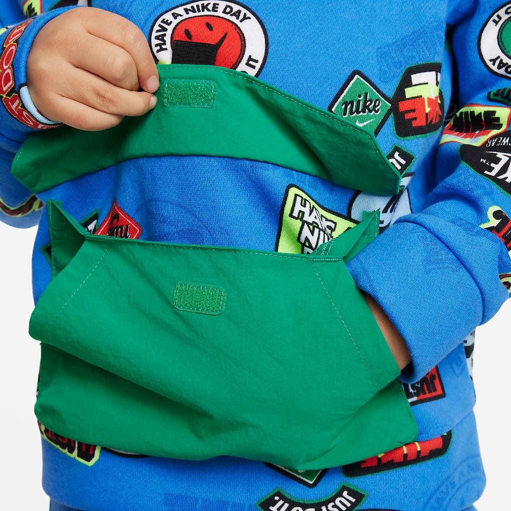 Nike Sportswear Toddler Printed Hoodie 76L689-B68