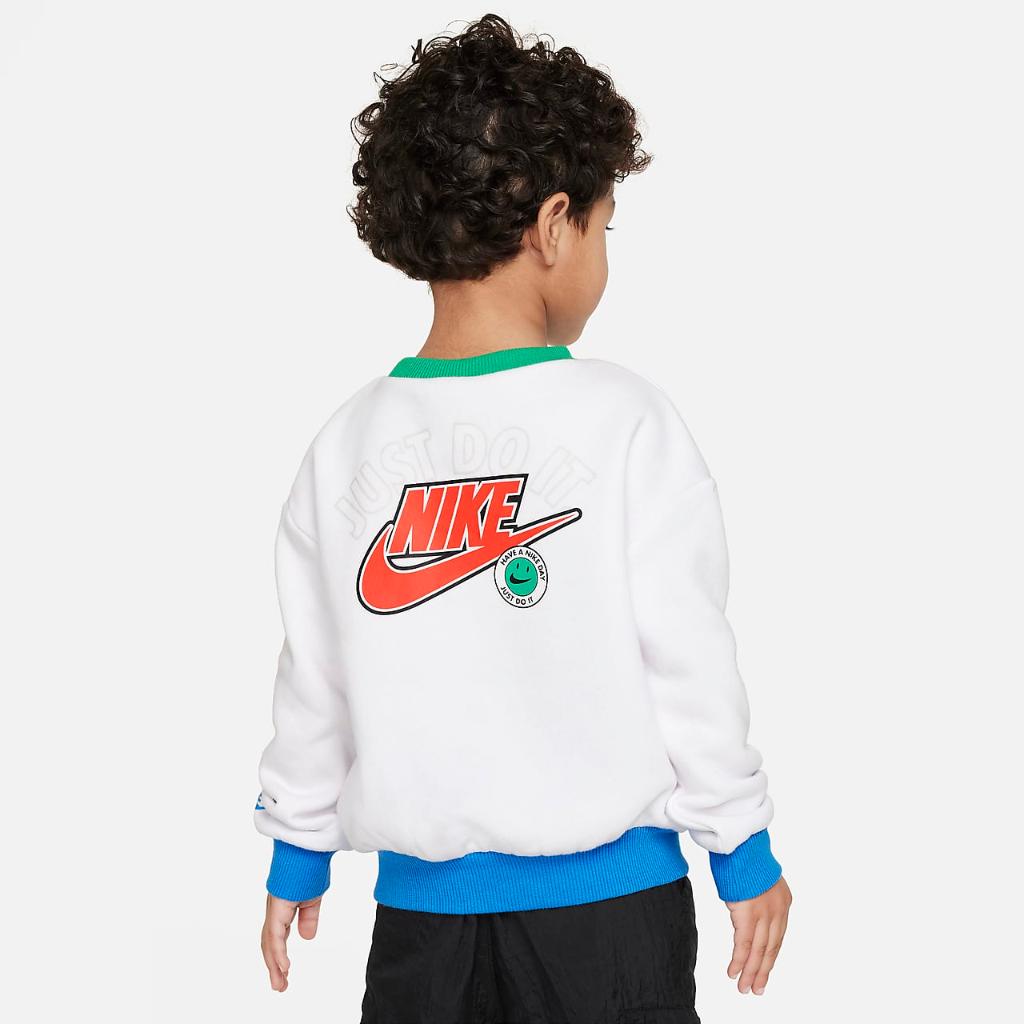 Nike Sportswear Toddler Colorblocked Rib Crew 76L690-001