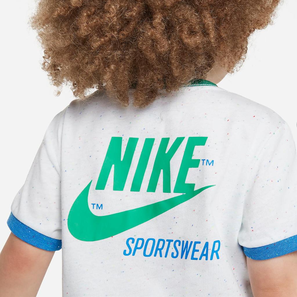 Nike Sportswear Toddler Graphic Ringer T-Shirt 76L709-001