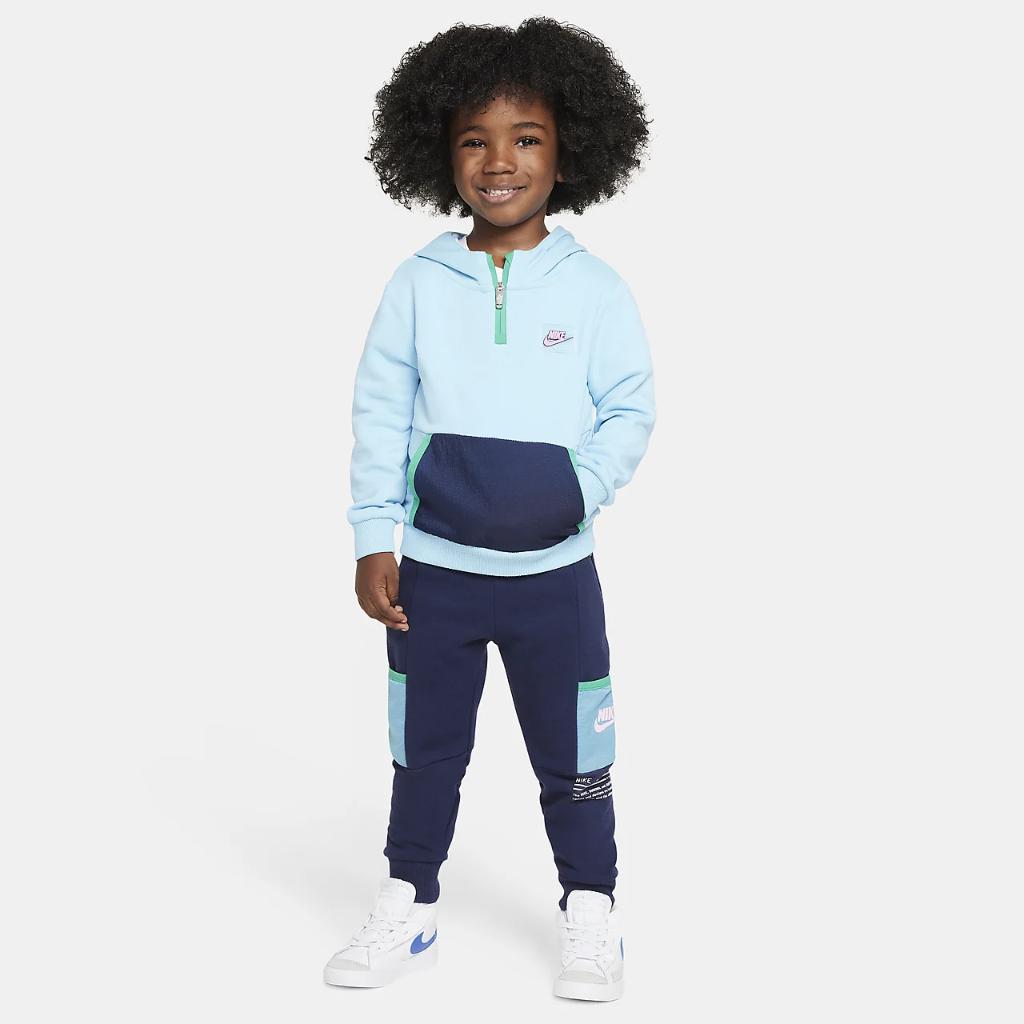 Nike Sportswear Paint Your Future Toddler French Terry Hoodie 76L747-BJB