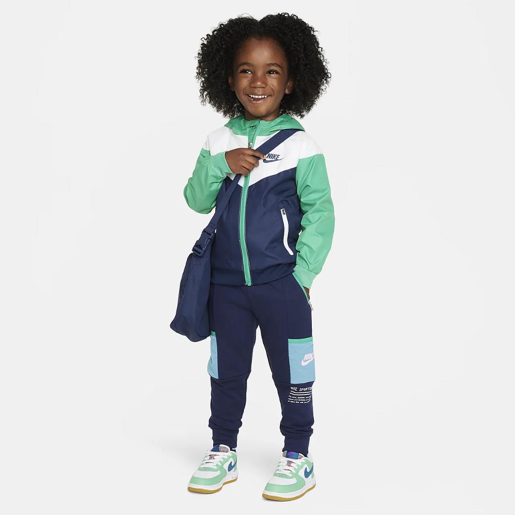 Nike Sportswear Paint Your Future Toddler French Terry Pants 76L752-U90