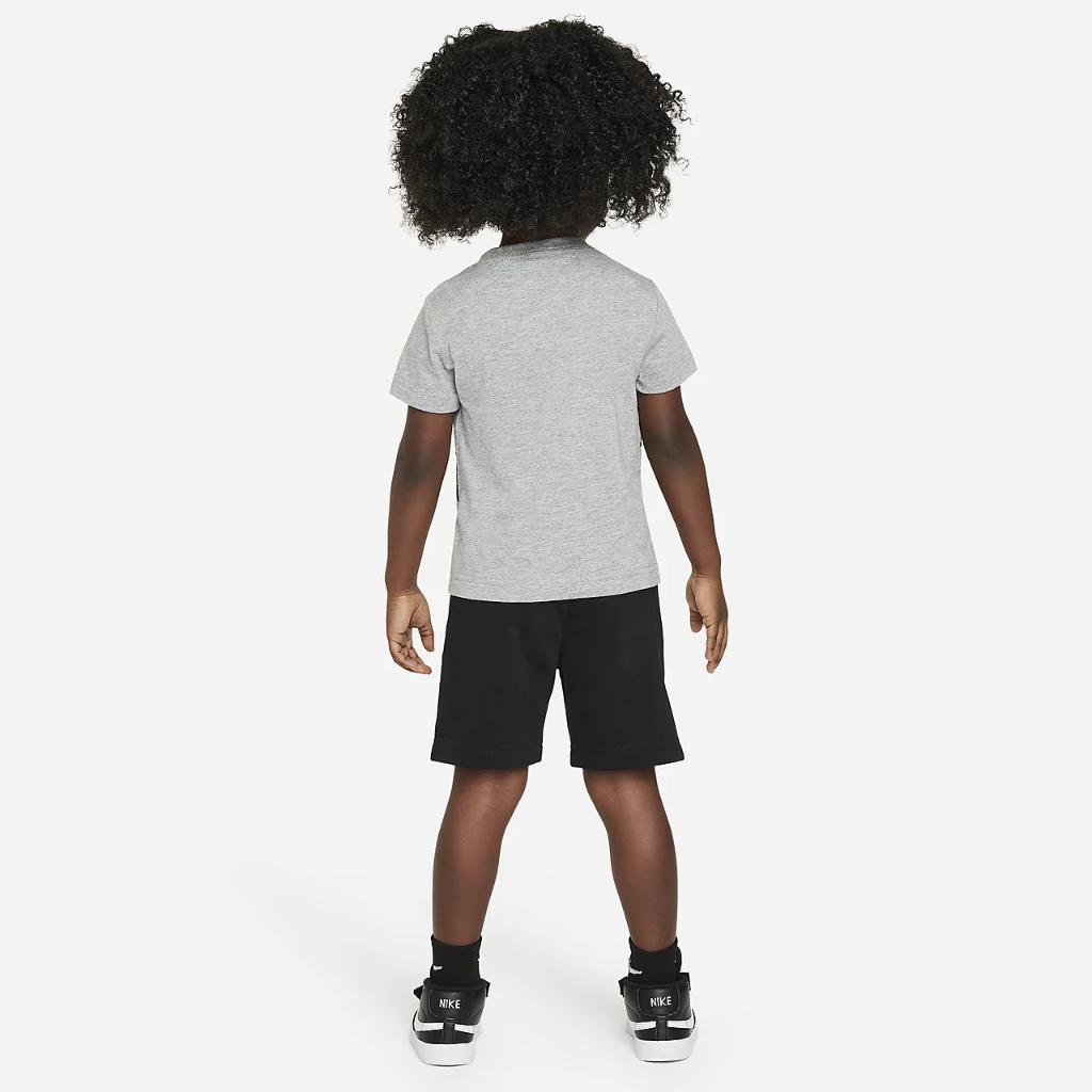 Nike Sportswear Club Specialty French Terry Toddler Shorts Set 76L775-023