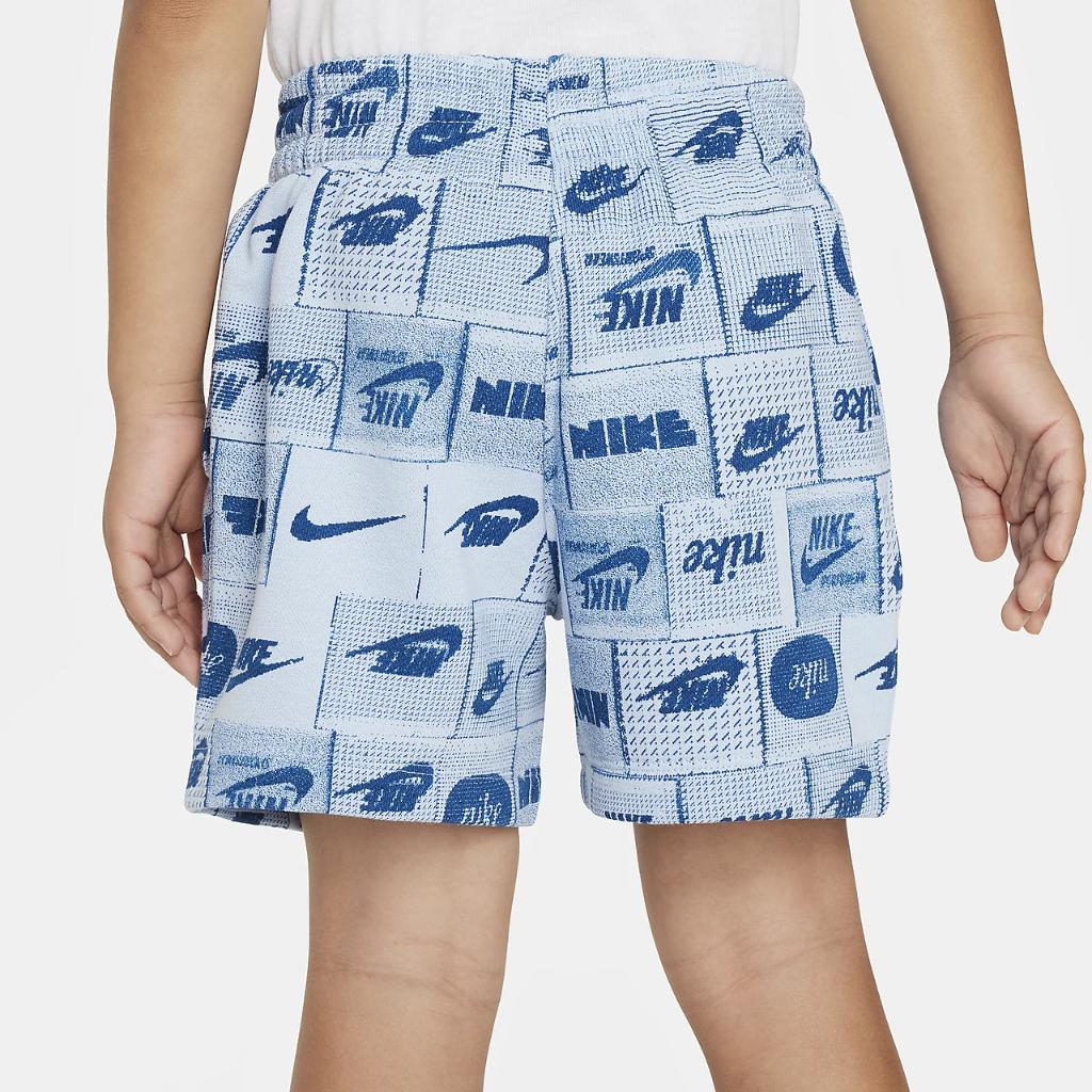 Nike Sportswear Club Toddler Printed Shorts 76L784-U1W
