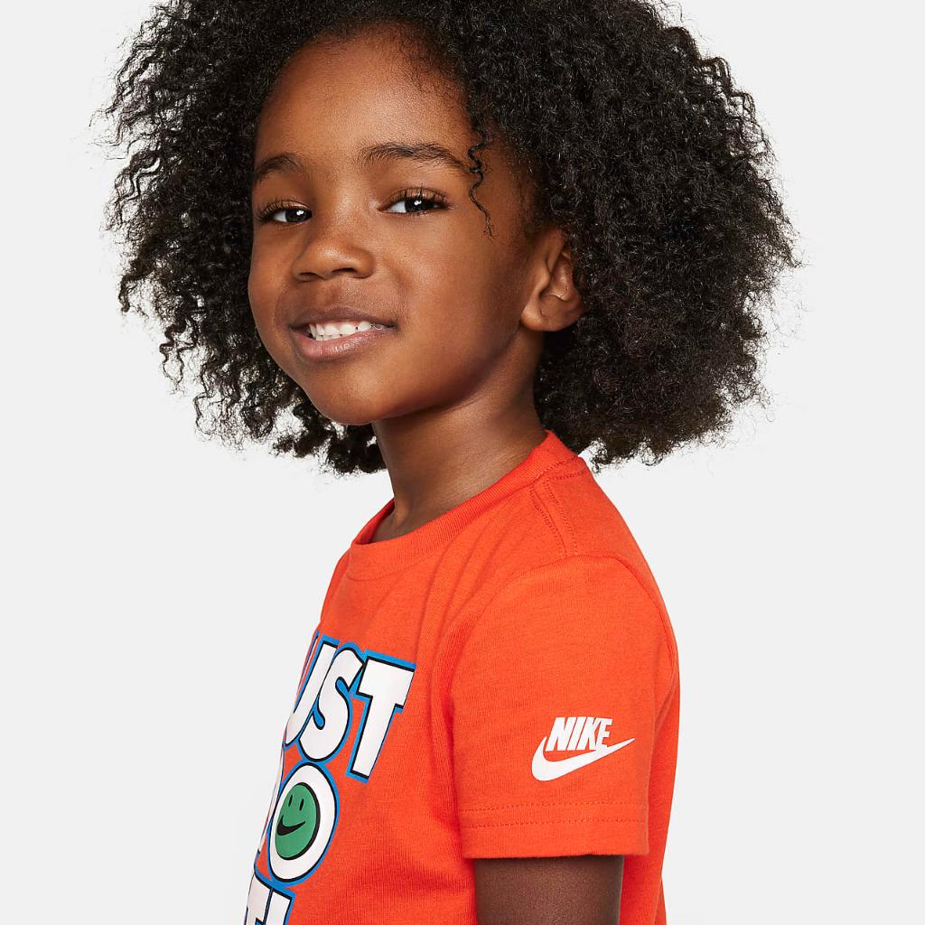 Nike Smiley Toddler Graphic T-Shirt 76L834-R7O