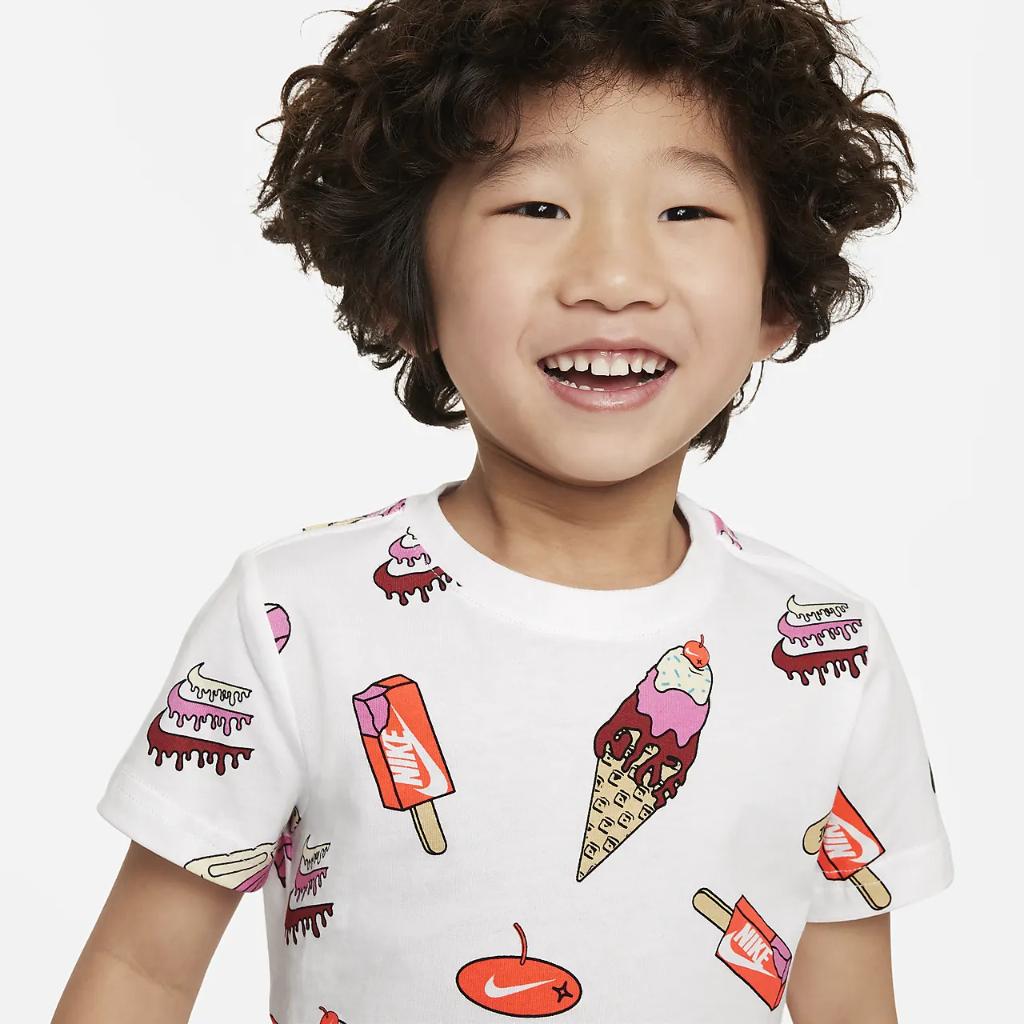 Nike Toddler Sole Food Printed T-Shirt 76M101-001