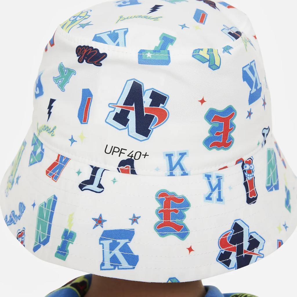 Nike UPF 40+ Futura Bucket Hat Toddler Hat 7A2942-BAK