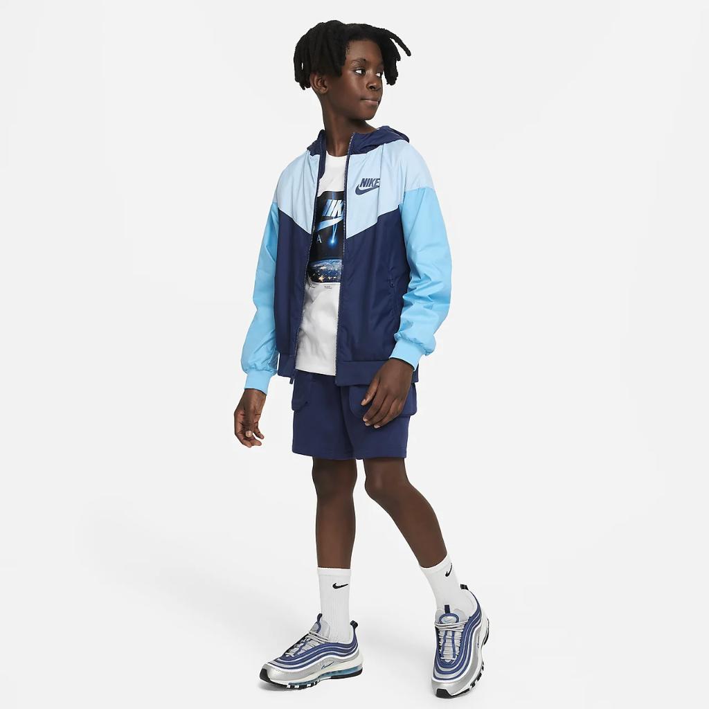 Nike Sportswear Windrunner Big Kids&#039; (Boys&#039;) Jacket 850443-410