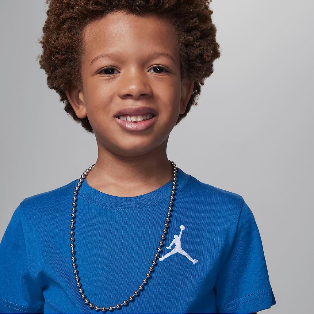 Jordan Jumpman Air Little Kids&#039; Embroidered T-Shirt 85A873-U1R
