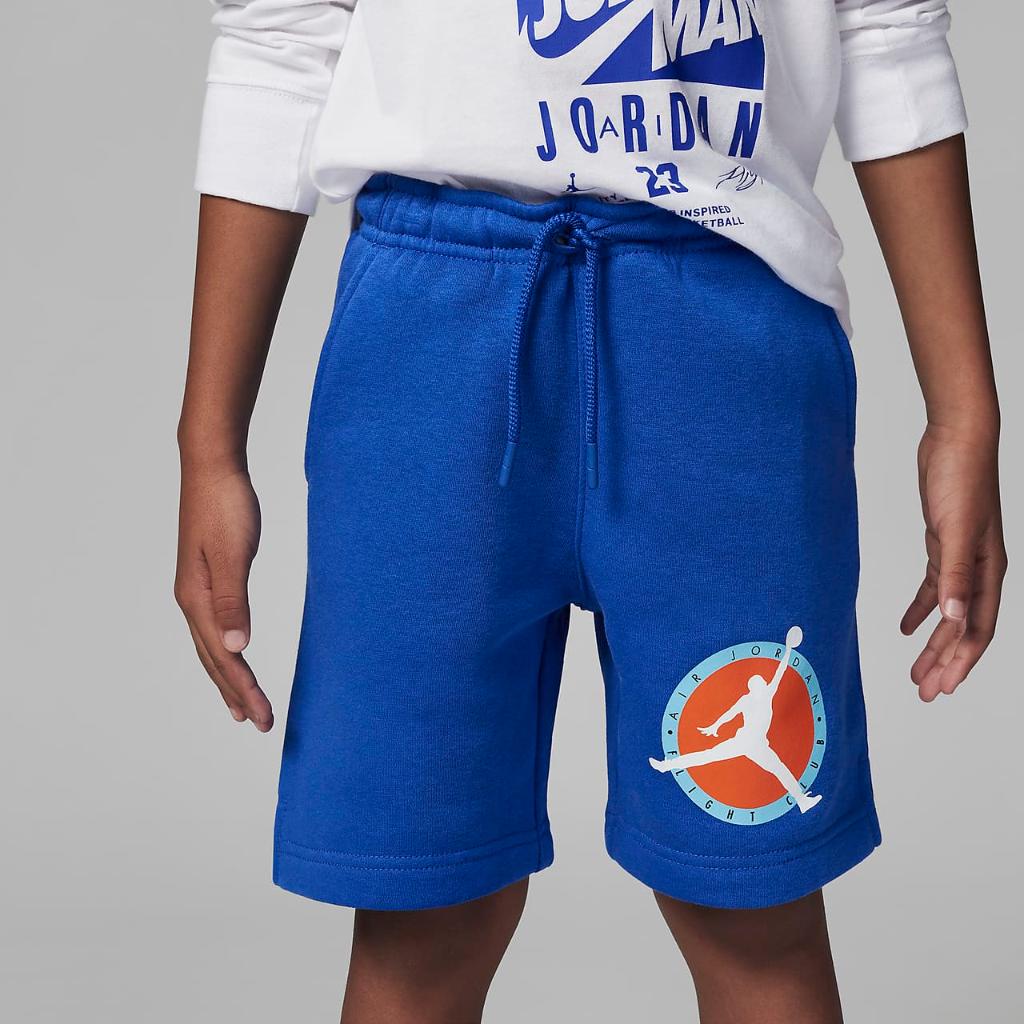 Jordan Flight MVP Fleece Shorts Little Kids&#039; Shorts 85C104-U89