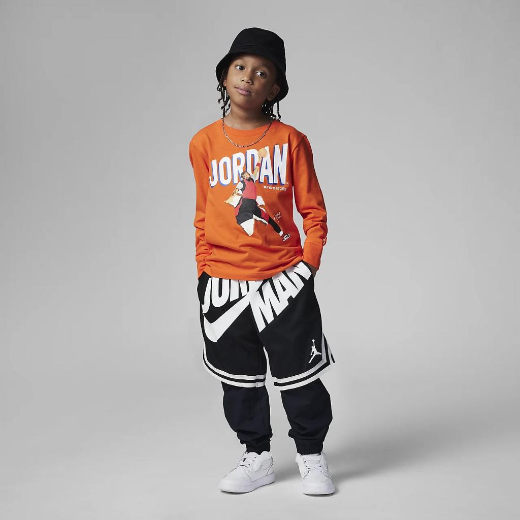 Jordan MVP Breakout Long Sleeve Tee Little Kids&#039; T-Shirt 85C124-N3H