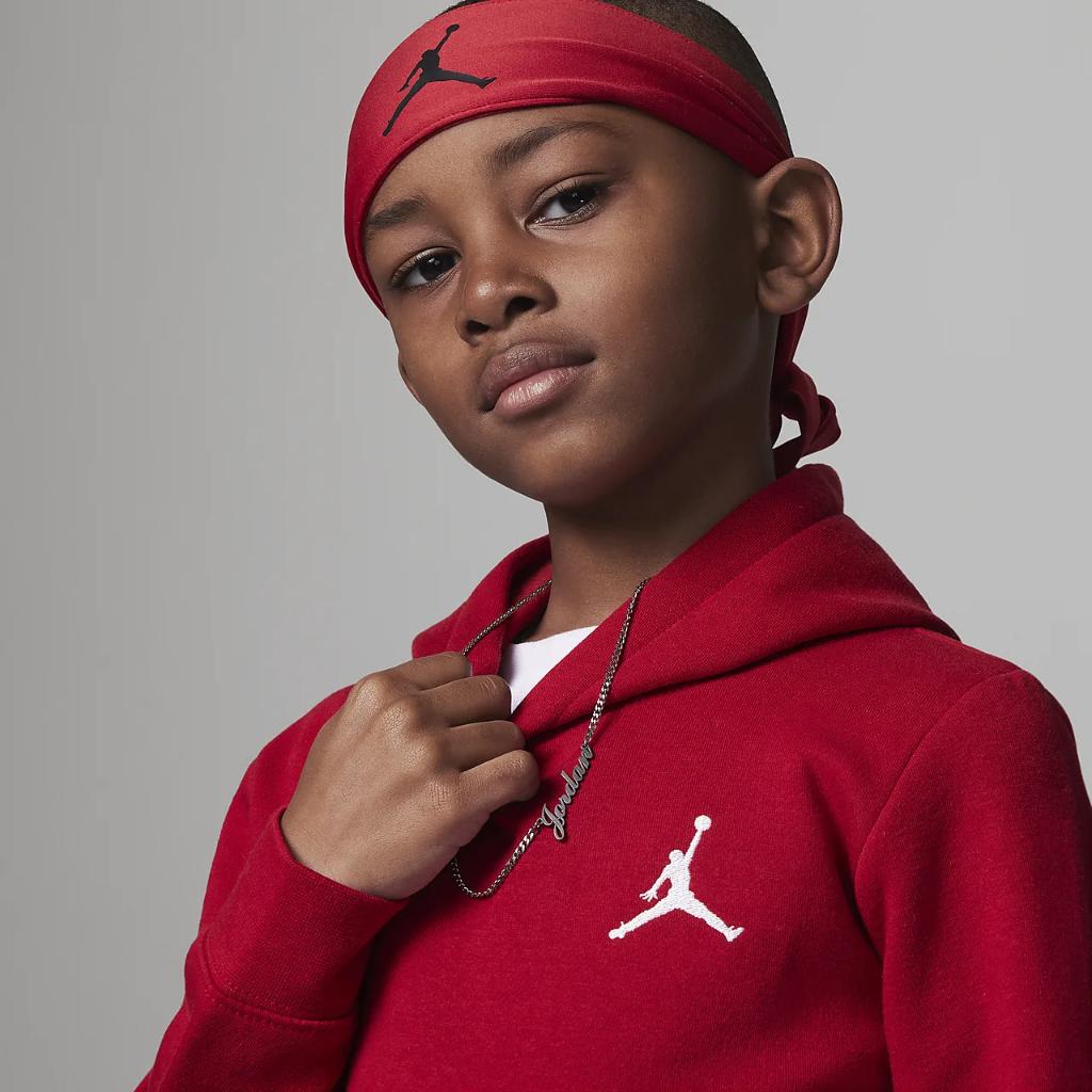 Jordan MJ Essentials Fleece Pullover Set Little Kids 2-Piece Hoodie Set 85C589-R78