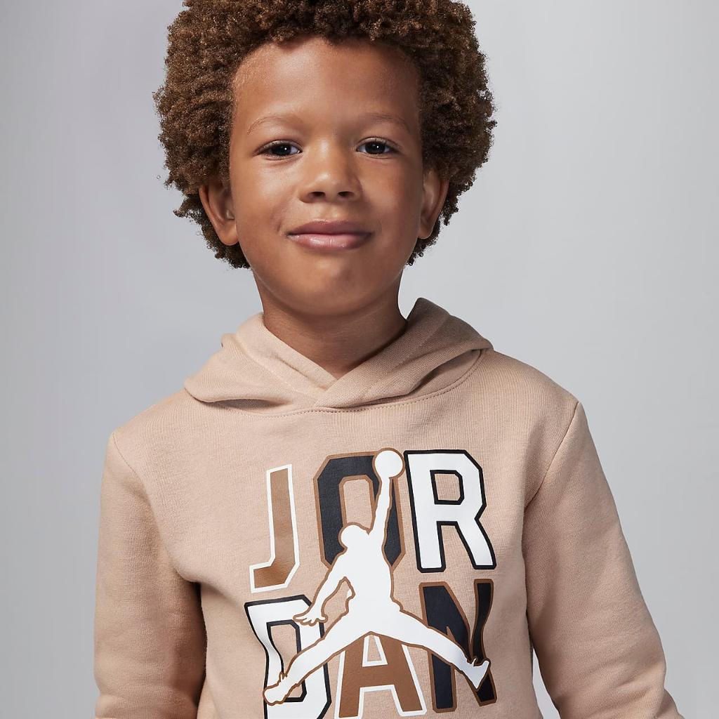 Jordan Sport DNA Fleece Pullover Hoodie Set Little Kids 2-Piece Hoodie Set 85C687-I0Z