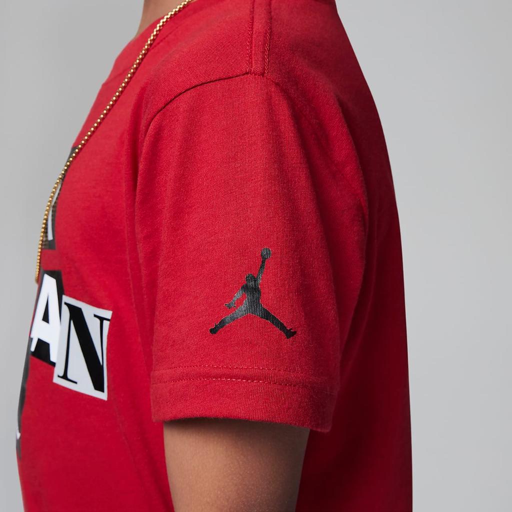 Air Jordan Cutout Tee Little Kids T-Shirt 85C840-R78