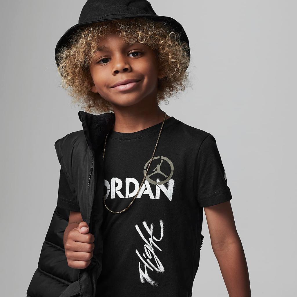Air Jordan 4 Flight Fleet Tee Little Kids T-Shirt 85C951-023
