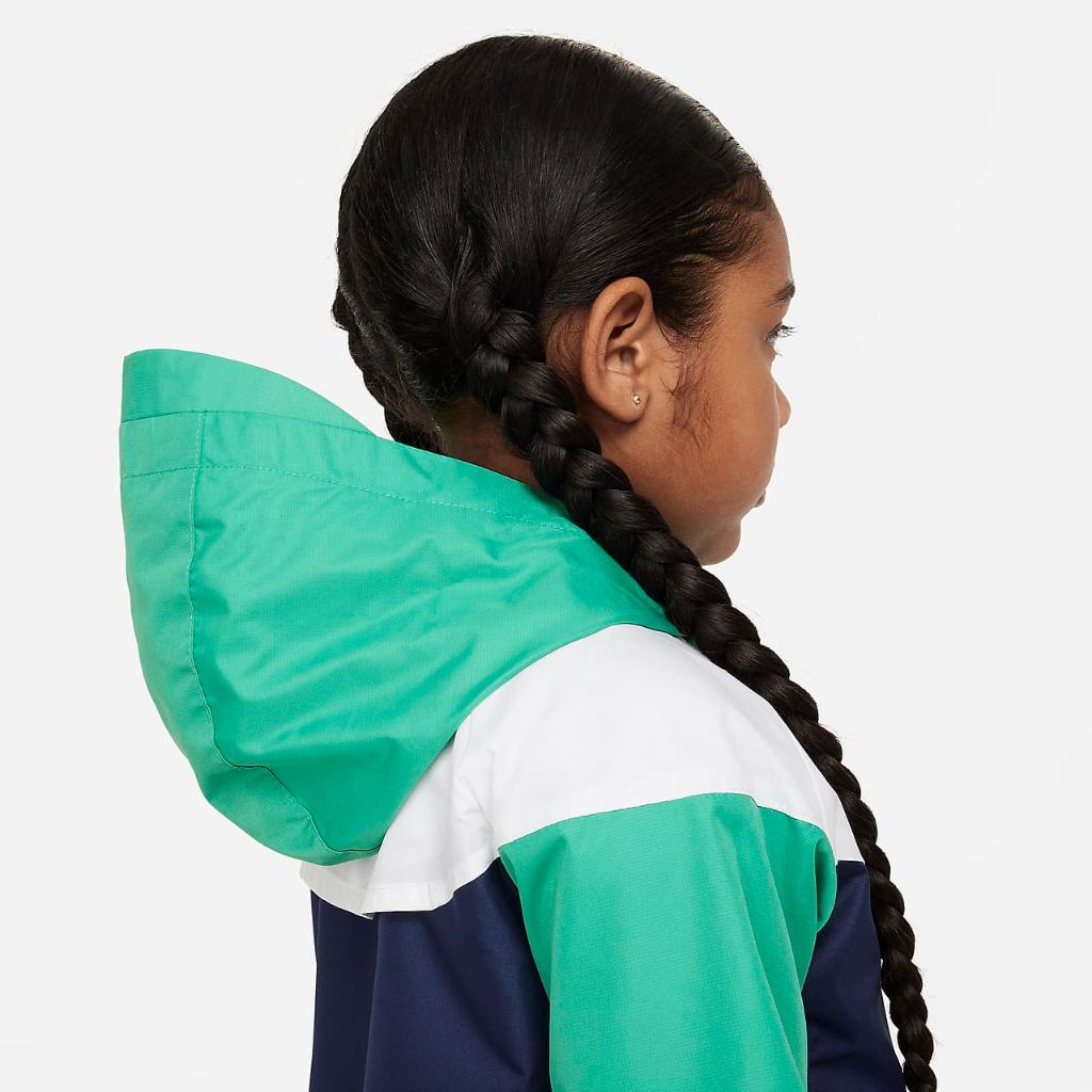 Nike Sportswear Windrunner Little Kids&#039; Full-Zip Jacket 86C663-E5D