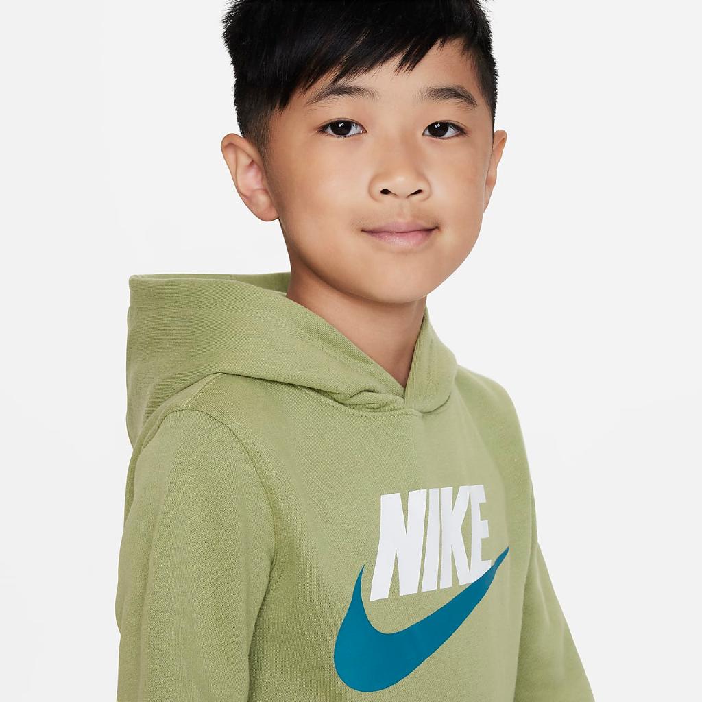 Nike Sportswear Club Fleece Little Kids&#039; Pullover Hoodie 86G703-E2C