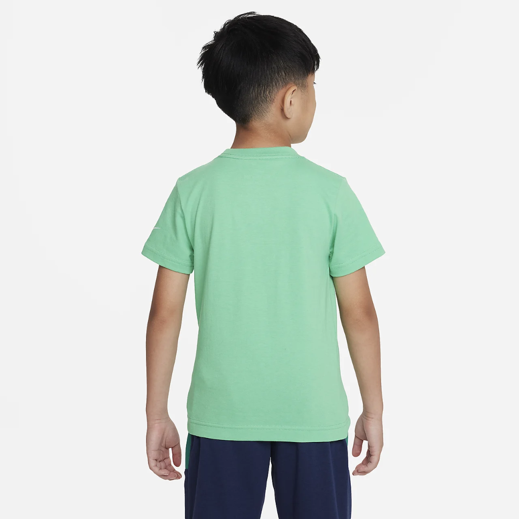 Nike Little Kids&#039; Ribbon Swoosh T-Shirt 86K002-EAG