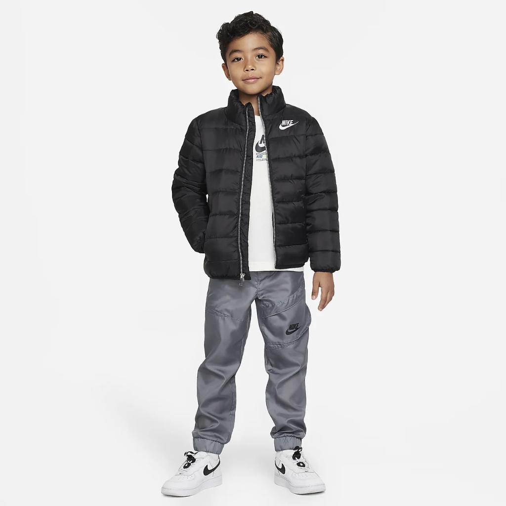 Nike Solid Puffer Jacket Little Kids&#039; Jacket 86K201-023