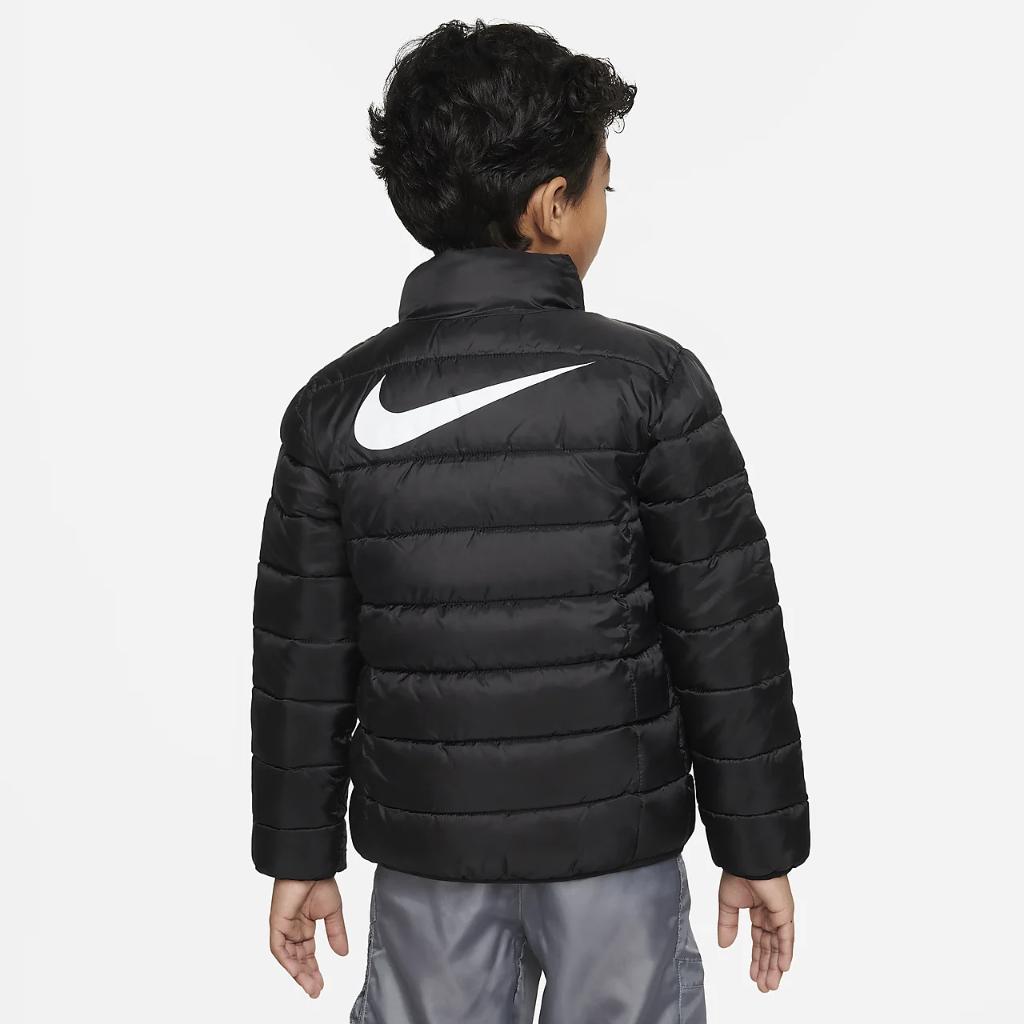 Nike Solid Puffer Jacket Little Kids&#039; Jacket 86K201-023