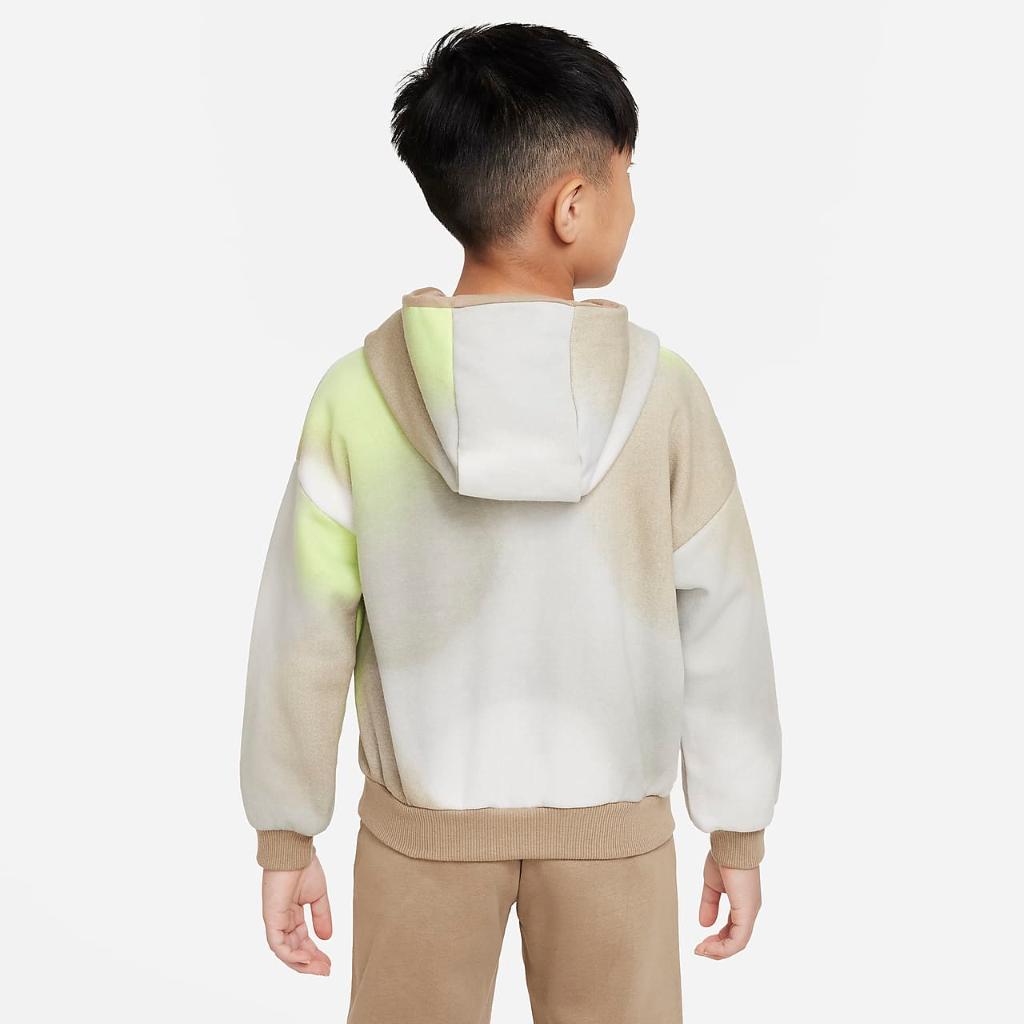 Nike Sportswear Illuminate Fleece Pullover Hoodie Little Kids&#039; Hoodie 86K246-X1T