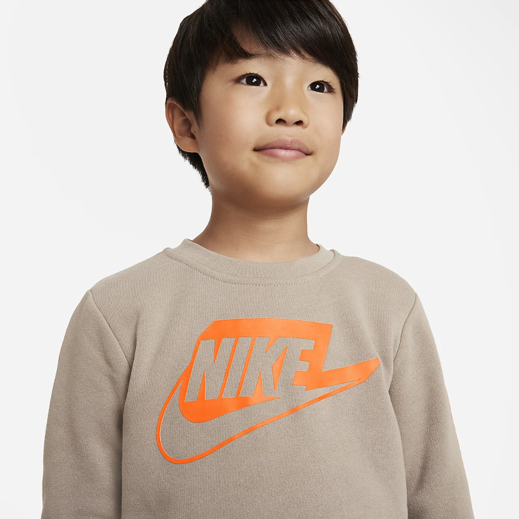 Nike Sportswear Club Fleece Crew Set Little Kids&#039; Set 86K269-E6F