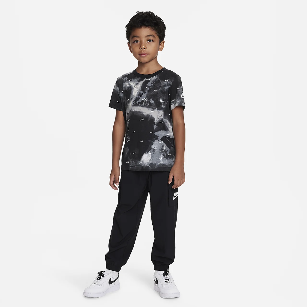 Nike Swoosh Monogram Tee Little Kids&#039; T-Shirt 86K297-023