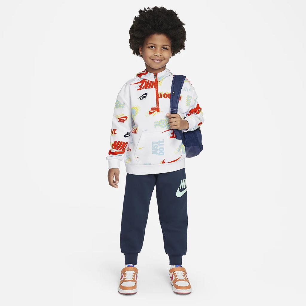 Nike Active Joy French Terry Pullover Hoodie Little Kids&#039; Hoodie 86K463-001
