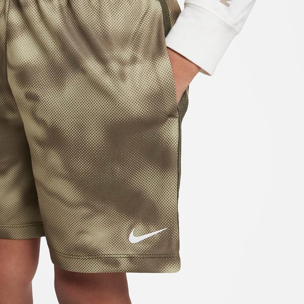Nike Dri-FIT All Day Play Printed Shorts Little Kids&#039; Shorts 86K502-F84