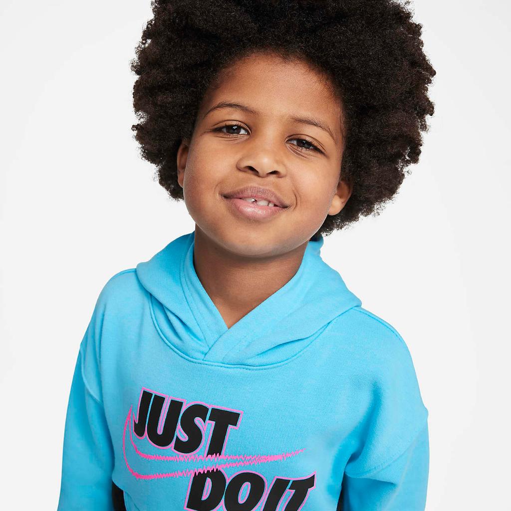Nike &quot;Let&#039;s Be Real&quot; Pullover Hoodie Little Kids&#039; Hoodie 86K508-F85