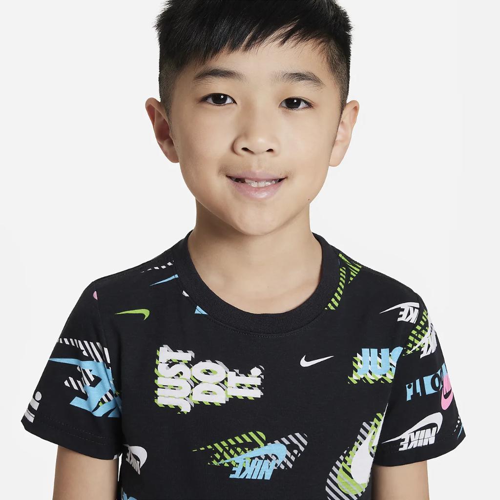 Nike Active Pack Printed Tee Little Kids&#039; T-Shirt 86K547-023