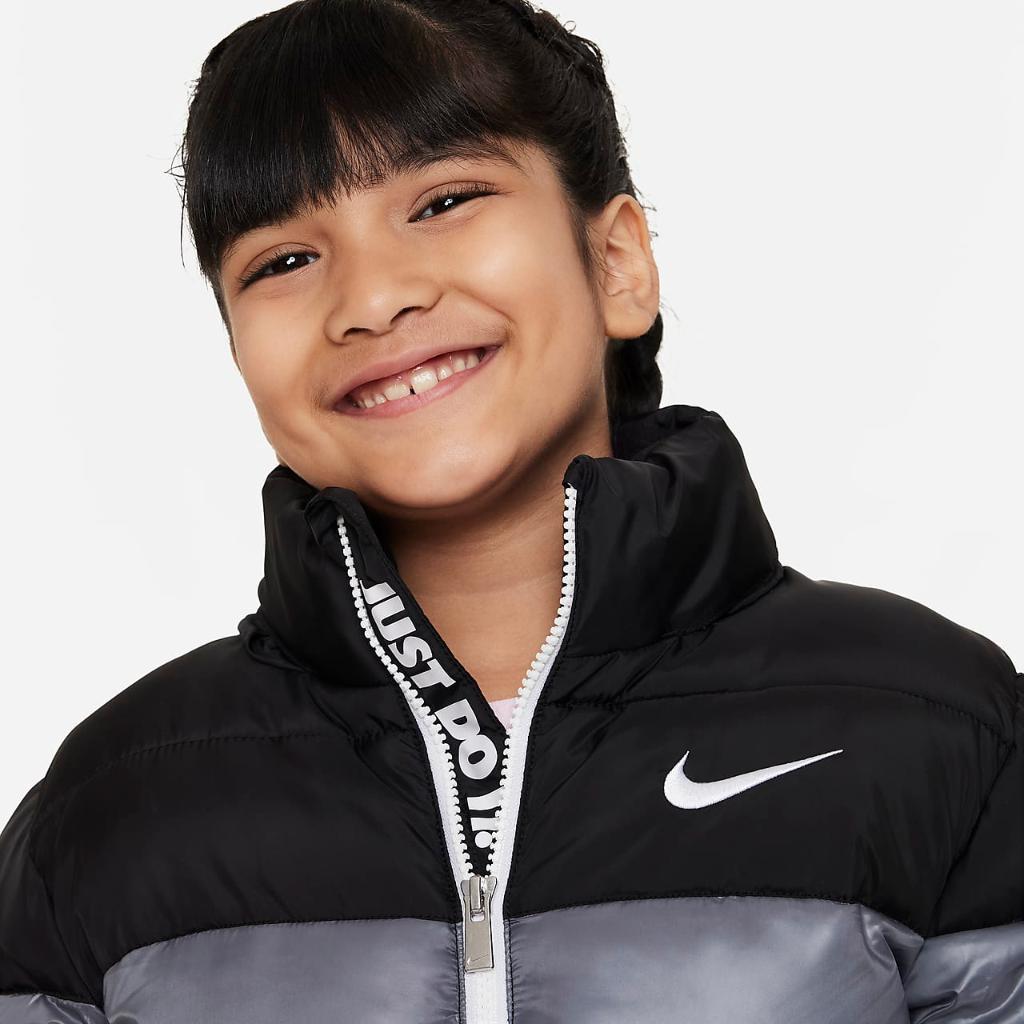 Nike Colorblock Puffer Jacket Little Kids Jacket 86K722-023