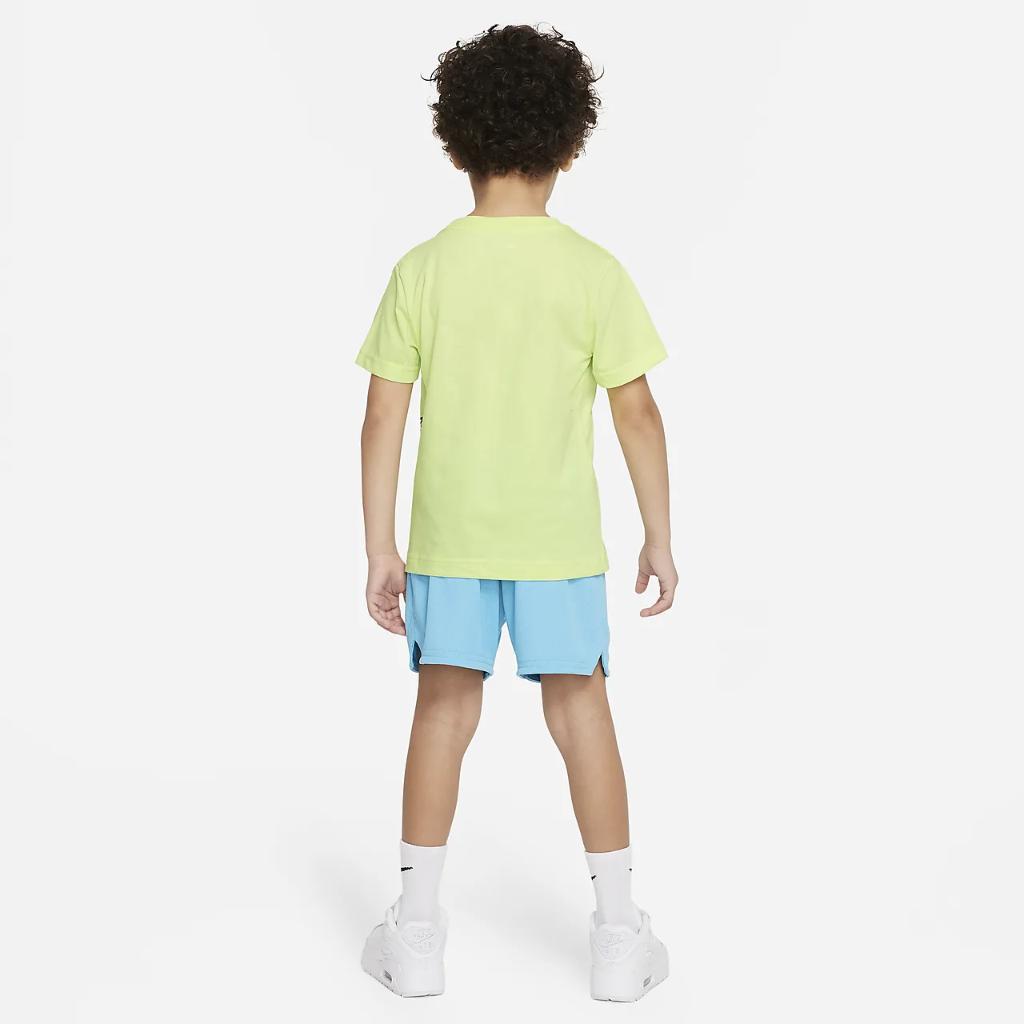 Nike Wild Air Mesh Shorts Set Little Kids&#039; 2-Piece Set 86K868-F85