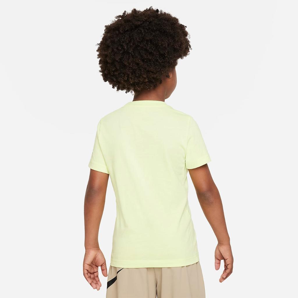 Nike Stripe Scape Futura Tee Little Kids&#039; Dri-FIT T-Shirt 86K881-EEK