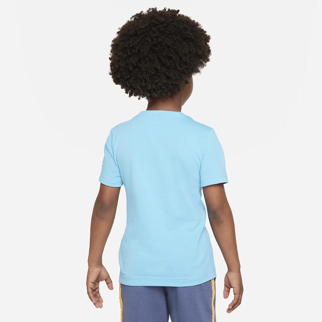Nike Stripe Scape Futura Tee Little Kids&#039; Dri-FIT T-Shirt 86K881-F85