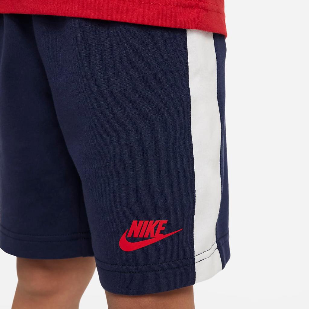 Nike Sportswear &quot;Just Do It&quot; Shorts Set Little Kids&#039; 2-Piece Set 86K899-U90