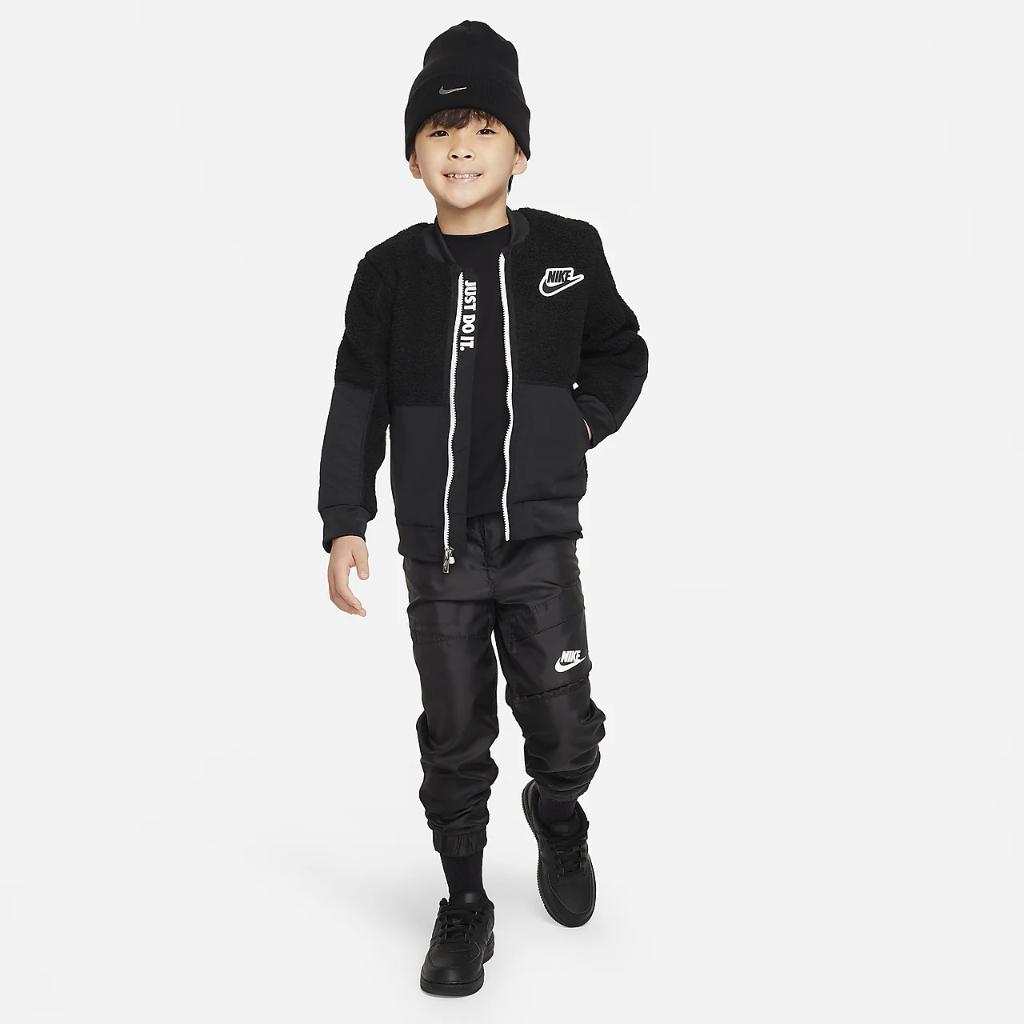 Nike Sherpa Bomber Little Kids Jacket 86K912-023
