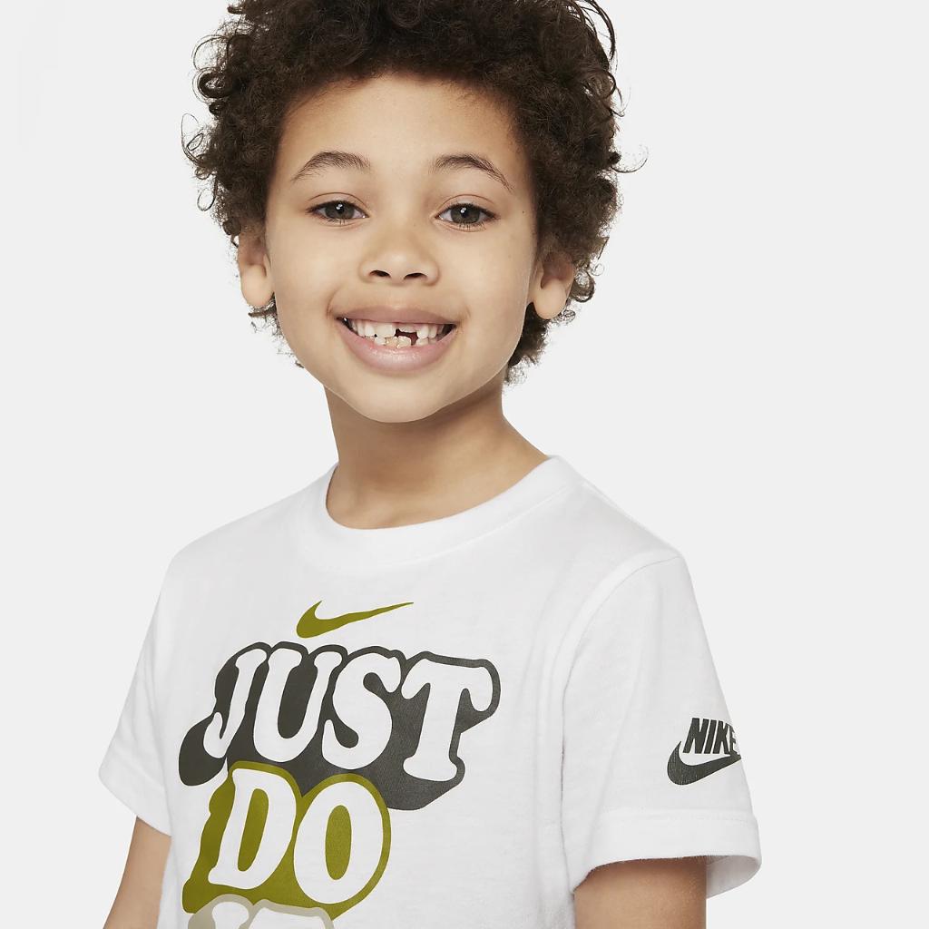 Nike &quot;Just Do It&quot; Camp Tee Little Kids&#039; T-Shirt 86K982-001