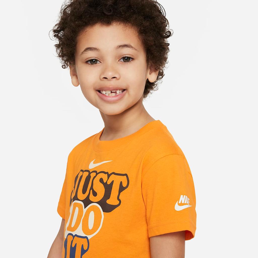Nike &quot;Just Do It&quot; Camp Tee Little Kids&#039; T-Shirt 86K982-N54