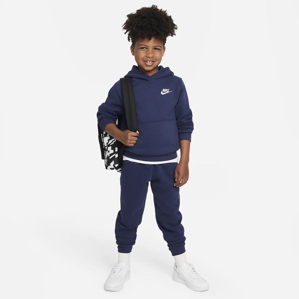 Nike Sportswear Club Fleece Pullover Little Kids Hoodie 86L088-U90