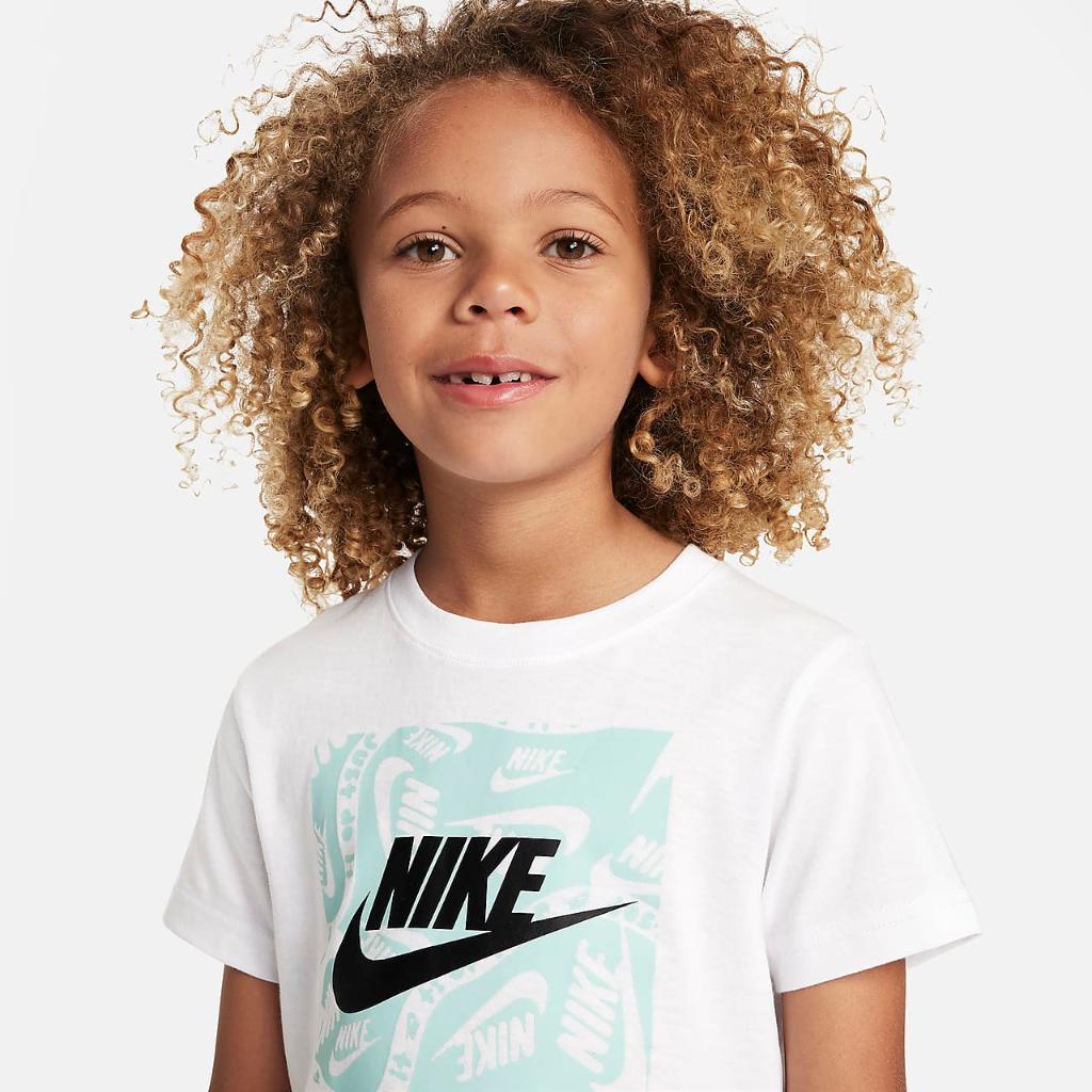 Nike Brandmark Square Basic Tee Little Kids T-Shirt 86L122-001