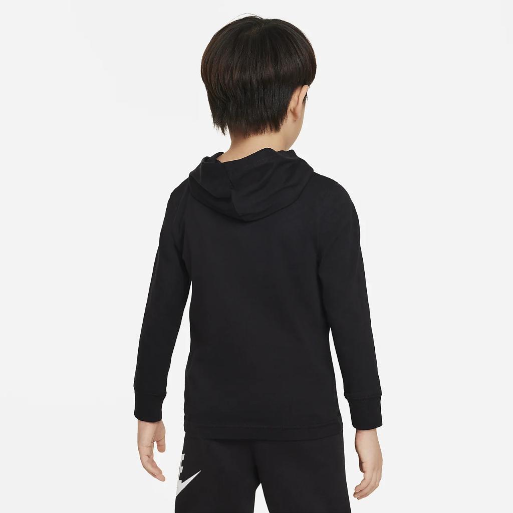 Nike Sportswear Club Camo Jersey Long Sleeve Tee Little Kids T-Shirt 86L163-023